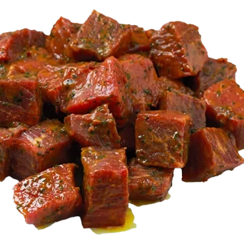 Brochette de bœuf marinée