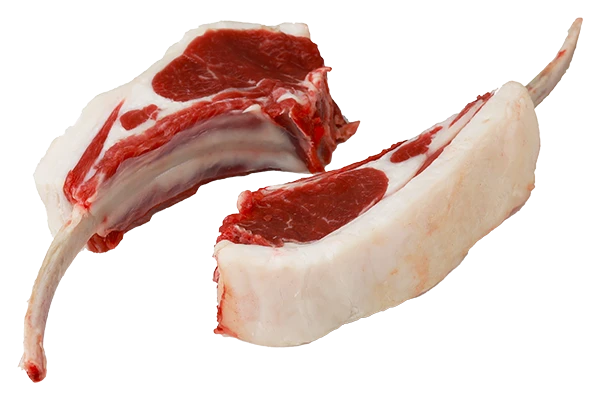 Cote d'agneau monchonnée
