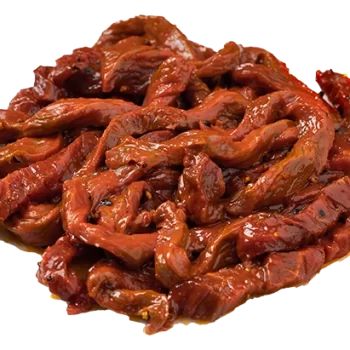 Emincé de bœuf mariné