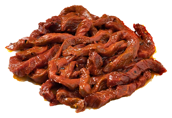 Emincé de bœuf mariné
