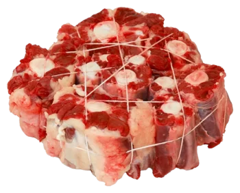 Queue de bœuf découpée