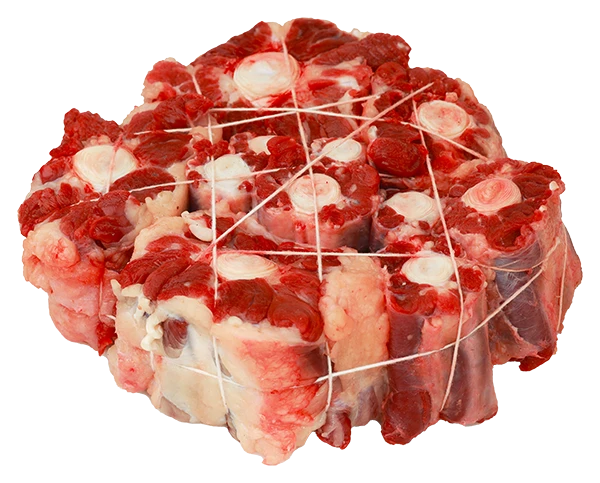 Queue de bœuf découpée