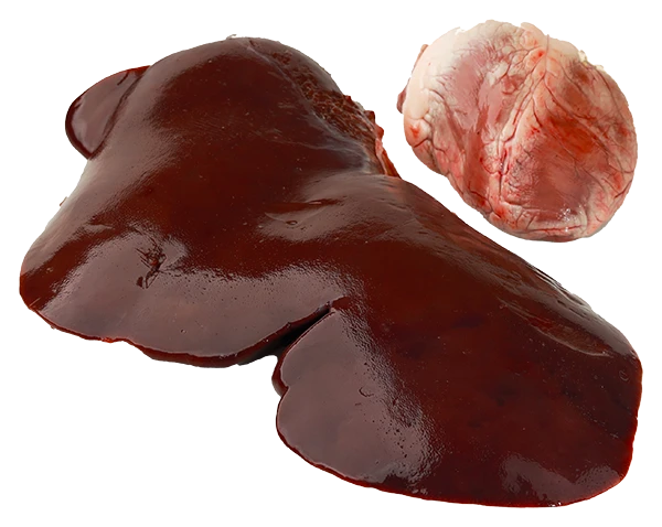 Foie et cœur d'agneau