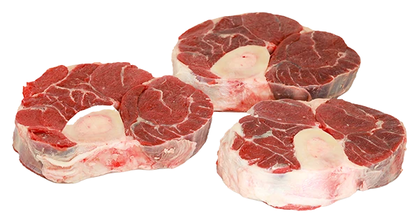 Jarret de bœuf tranche