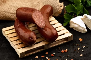 Sujuk de bœuf Cuit