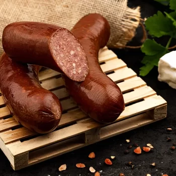 Sujuk de bœuf Cuit