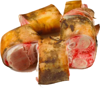 Pied de bœuf découpé
