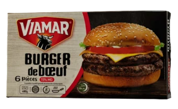 Burger de bœuf 6 pièces 480g