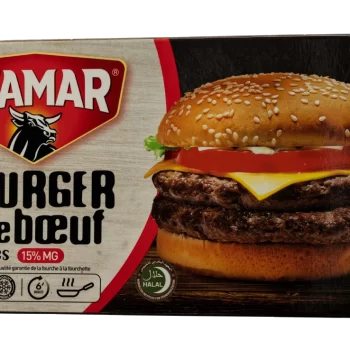 Burger de bœuf 6 pièces 480g
