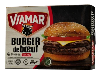 Burger de bœuf 4 pièces 320g