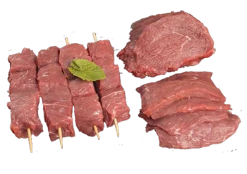 Brochettes gigot d'agneau